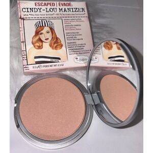 The‎ Balm Cosmetics CINDY-LOU MANIZER. Highlighter, Shimmer, Shadow .3oz